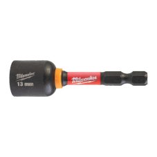 MILWAUKEE SHOCKWAVE hlavice nástrčná 13 x 65 mm s magnetem, 1/4" HEX