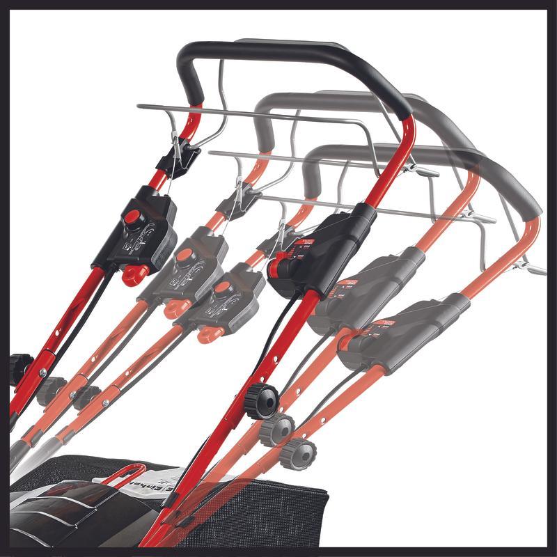 EINHELL GP-CM 36/47 S HW Li - Kit (4x 4,0 Ah) aku sekačka na trávu (Power X-Change)