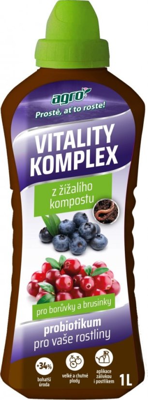 AGRO Vitality Komplex čučoriedka a brusnica 1 l