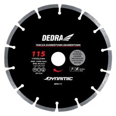 DEDRA kotouč diamantový 115 mm segmentový