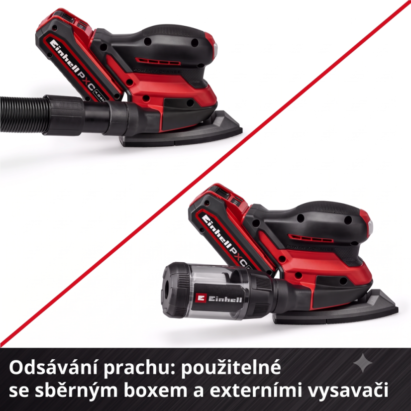 EINHELL  TE-OS 18/150-2 Li aku delta vibrační bruska (PXC)