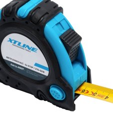 XTLINE metr svinovací 10 m / 25 mm, pogumovaný, s magnetem