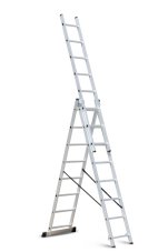 Žebřík trojdílný univerzální 3 x 11 příček