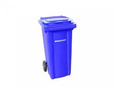 Popelnice s kolečky 240 lit. modrá