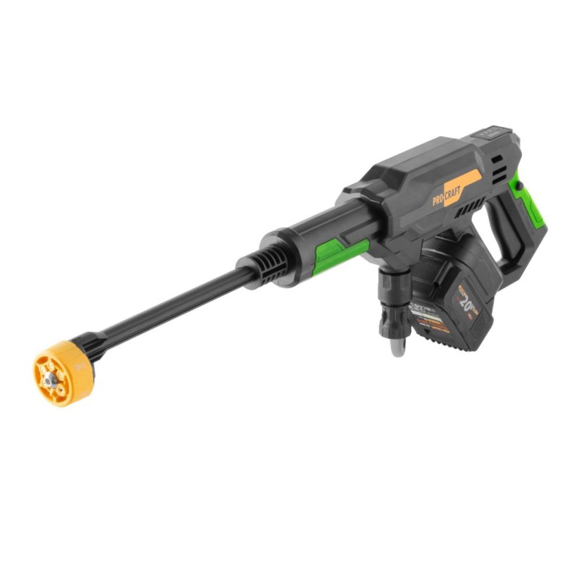 PROCRAFT CW20 aku vysokotlaký čistič + baterie 20/4 a nabíječka 20/1 | SCW20