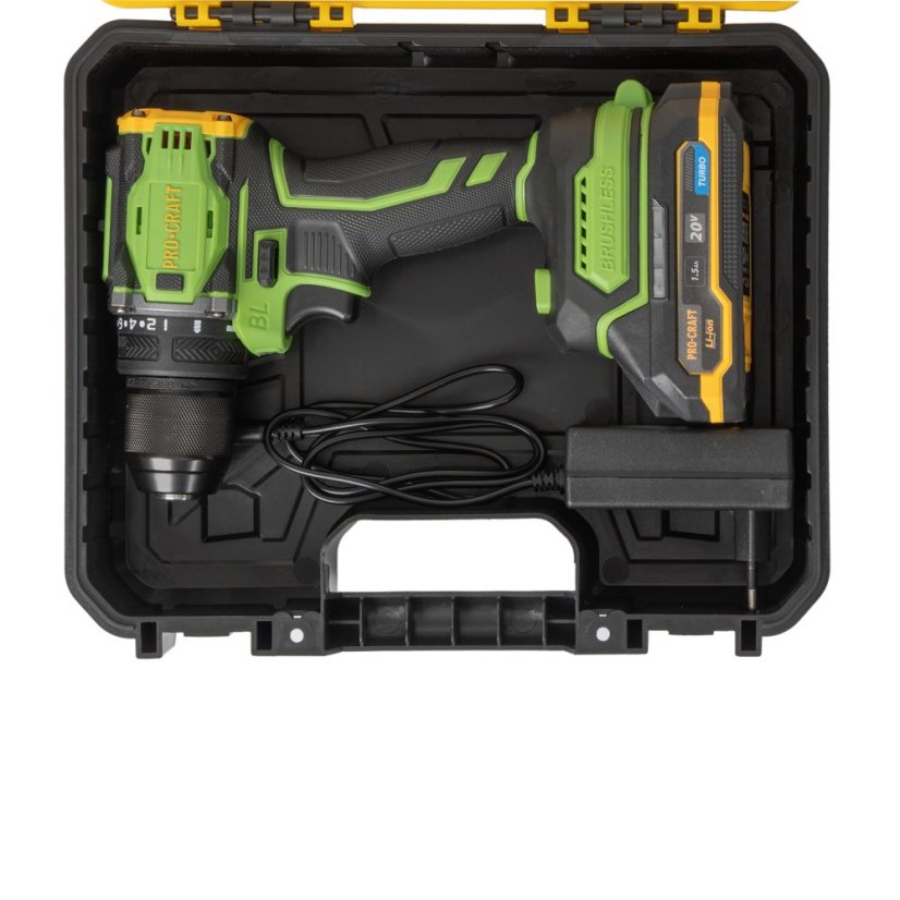 PROCRAFT PA18Pro aku vrtací šroubovák, KIT