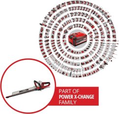 EINHELL GE-CH 18/60 Li - Solo aku nůžky na živý plot (Power X-Change)