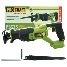 PROCRAFT PSS35bb aku šavlová pila (bez baterie a nabíječky)