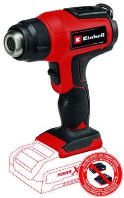 EINHELL TE-HA 18 Li - Solo aku horkovzdušná pistole (Power X-Change)