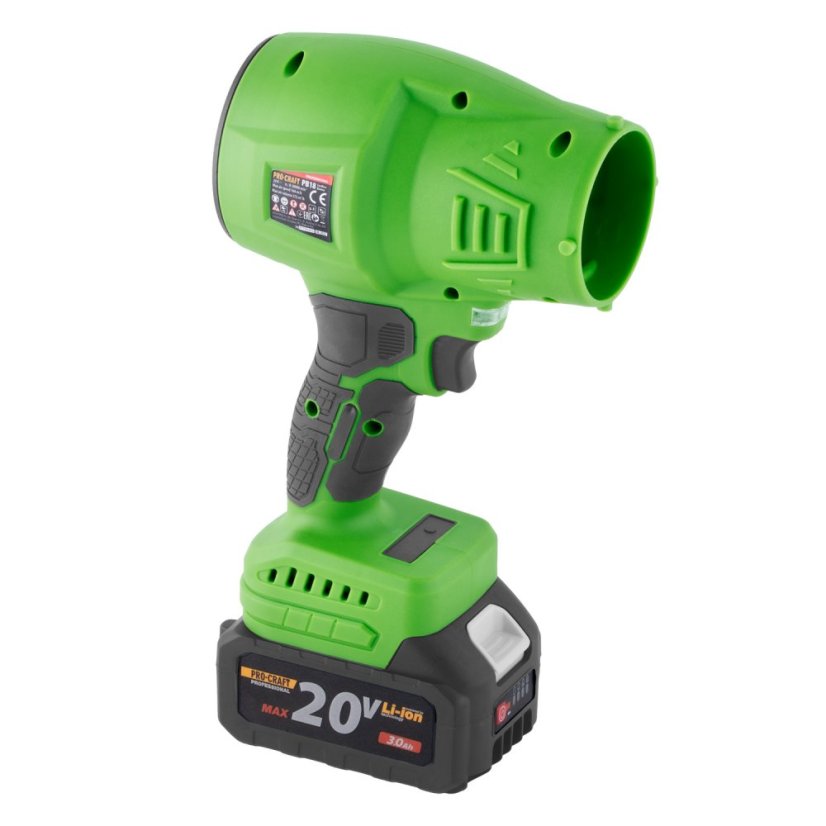 PROCRAFT PB18 aku fukar, KIT (3,0 Ah, nab)