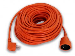 Predlžovací kábel 40 m oranžový