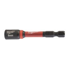 MILWAUKEE SHOCKWAVE hlavice nástrčná 6 x 65 mm s magnetem, 1/4" HEX