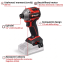Aku rázový šroubovák EINHELL PROFESSIONAL TP-CI 18/250-C Li BL - Solo (PXC)