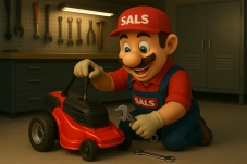 Sestavení a zprovoznění malé zahradní techniky