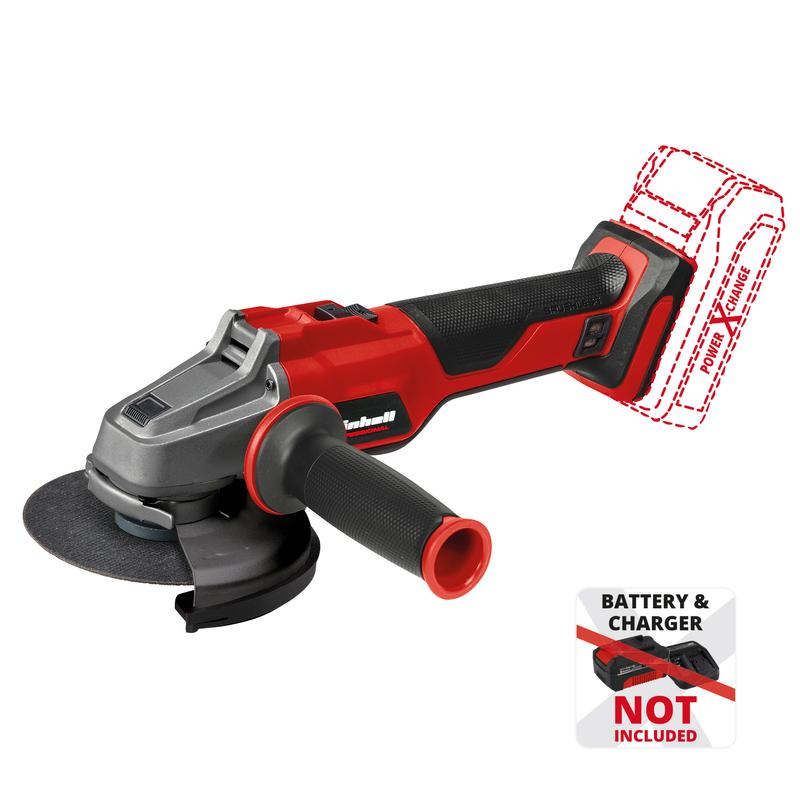 EINHELL PROFESSIONAL AXXIO 18/125 Q - Solo aku úhlová bruska 125 mm (Power X-Change)