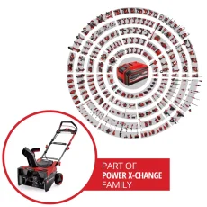 EINHELL PROFESSIONAL GP-ST 36/53 Li E BL – Solo aku sněhová fréza (Power X-Change)