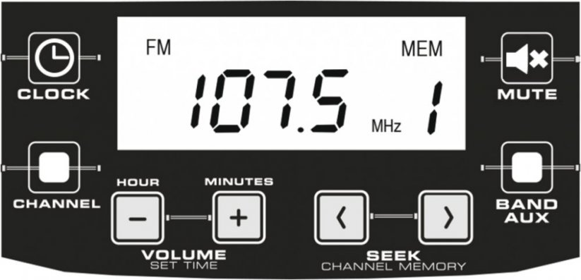 EINHELL TE-CR 18 Li - Solo aku rádio (Power X-Change)