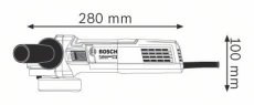 BOSCH GWS 9-125 S úhlová bruska