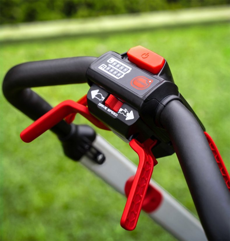 CRAMER 48LM48SP aku sekačka s pojezdem, KIT (1x 4,0 Ah)
