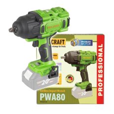 PROCRAFT PWA80 aku rázový utahovák, SOLO