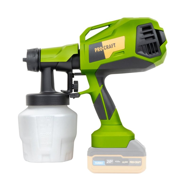 PROCRAFT PSE30 aku striekacie pištole, SOLO
