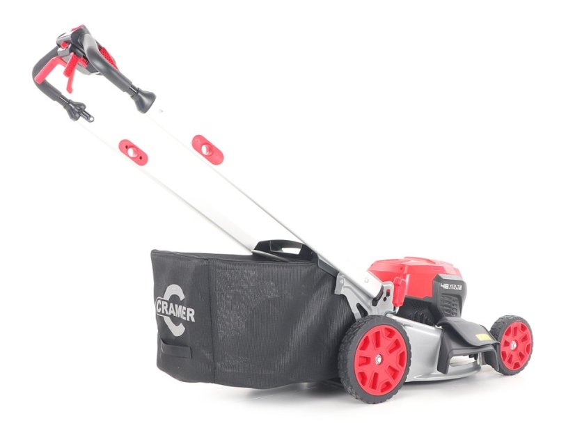 CRAMER 48LM48SP aku sekačka s pojezdem, KIT (1x 4,0 Ah)