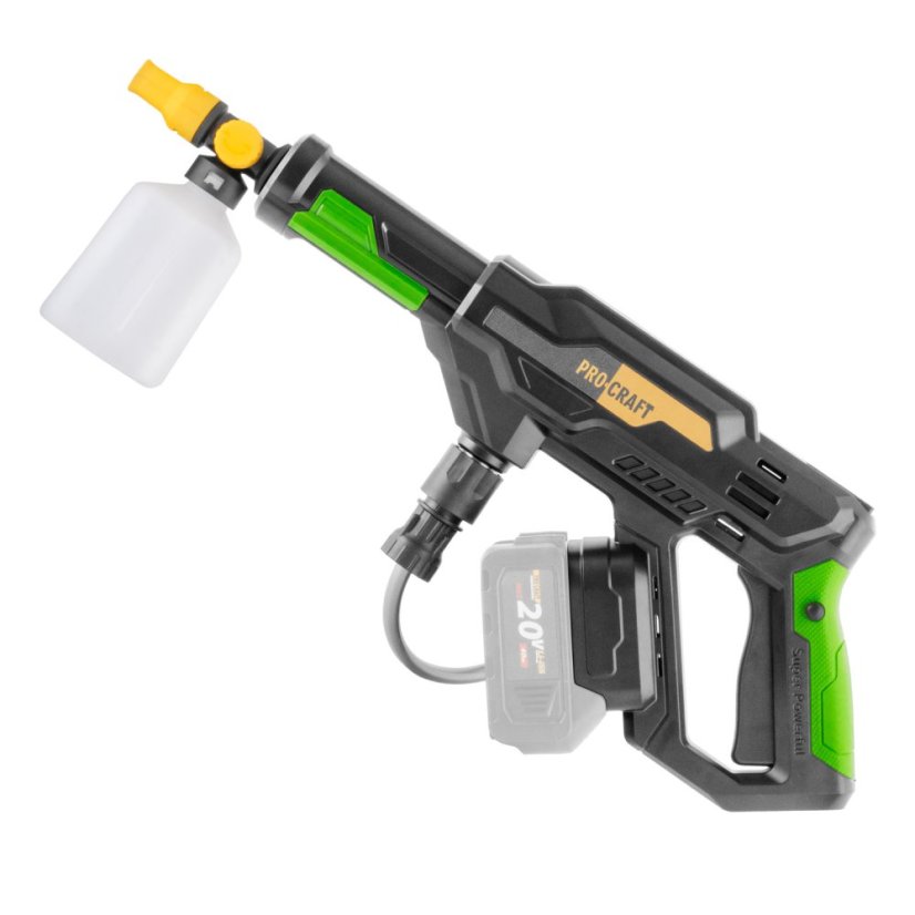 PROCRAFT CW20 aku vysokotlaký čistič, SOLO