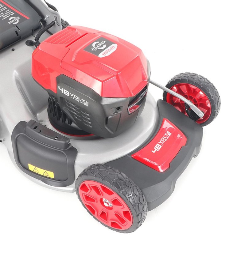 CRAMER 48LM48SP aku sekačka s pojezdem, KIT (1x 4,0 Ah)