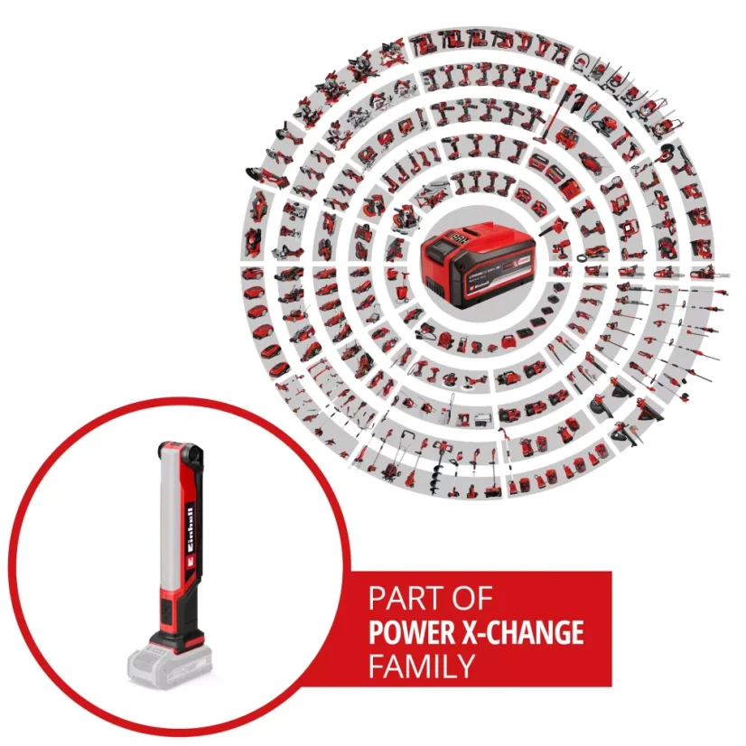 EINHELL TE-CL 18/1000 S Li - Solo aku svítilna (Power X-Change)