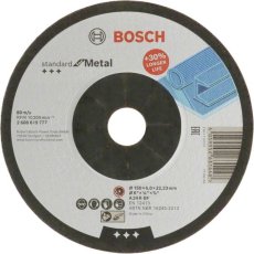 BOSCH Standard for Metal brusný kotouč profilovaný 150 × 6,0 mm
