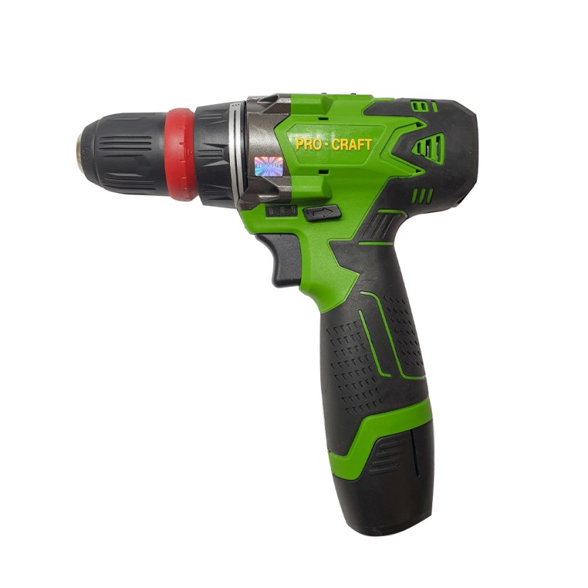 PROCRAFT PA12DFR aku vrtací šroubovák, KIT