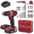 EINHELL TE-CD 18/40 Li +69 aku vrtací šroubovák, KIT 2x 2,0 Ah s příslušenstvím (Power X-Change)