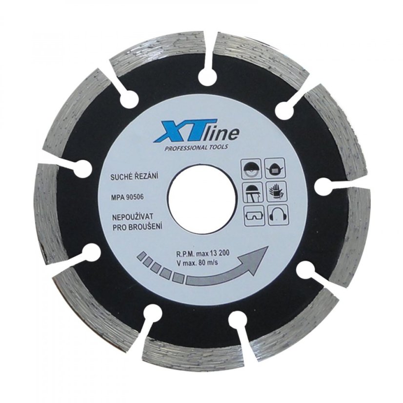 XTline kotouč diamantový 125 mm segmentový