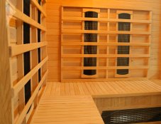 HEALTHLAND DeLUXE 4440 CB/CR CARBON infrasauna