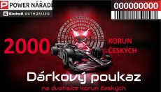 Dárkový poukaz Power-Nářadí.cz na nákup zboží v hodnotě 2000 Kč