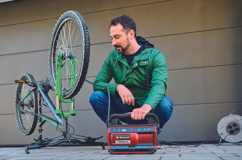 EINHELL PRESSITO 18/25 Hybrid aku hybridní kompresor (Power X-Change)
