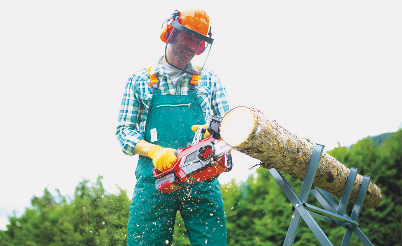 EINHELL GE-LC 18/25 Li - Kit aku řetězová pila s 1x 3,0 Ah (Power X-Change)