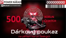 Dárkový poukaz Power-Nářadí.cz na nákup zboží v hodnotě 500 Kč