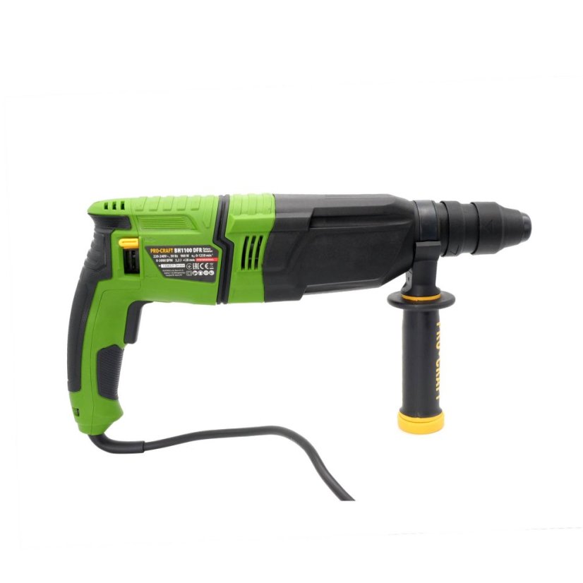 PROCRAFT BH1100DFR kombinované kladivo, SDS plus