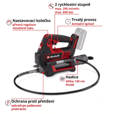 EINHELL PROFESSIONAL TP-GR 18/690 Li aku mazací lis (PXC)