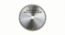 Pilový kotouč SK 250 x 2,5 x 30 mm / 60 zubů