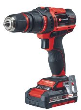 EINHELL TE-CD 18/45 3X-Li +22 aku vrtací šroubovák, KIT 1x 2,0 Ah s příslušenstvím (Power X-Change)