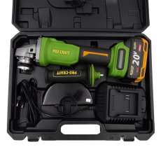PROCRAFT PWA220 aku úhlová bruska, KIT