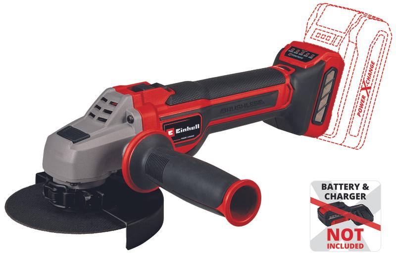 EINHELL PROFESSIONAL TP-AG 18/125 CE Q Li - Solo aku úhlová bruska (Power X-Change)