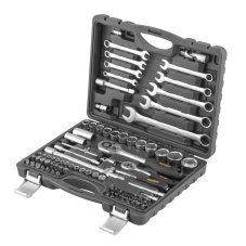 PROCRAFT gola sada 1/4" + 1/2" + očkoploché kľúče, 82 dielov