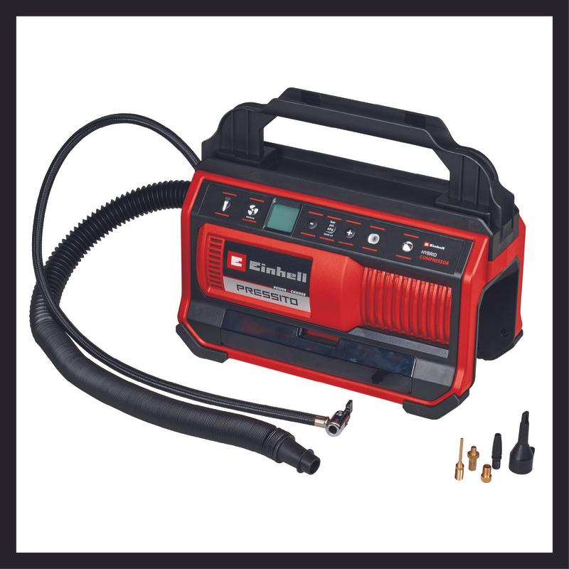 EINHELL PRESSITO 18/25 Hybrid aku hybridní kompresor (Power X-Change)