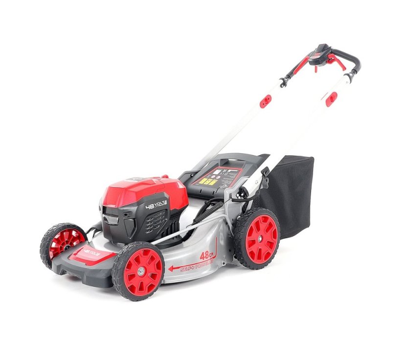CRAMER 48LM48SP aku sekačka s pojezdem, KIT (1x 4,0 Ah)