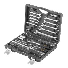 PROCRAFT gola sada 1/4" + 1/2" + očkoploché klíče, 82 dílů