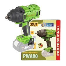 PROCRAFT PWA80 aku rázový uťahovák, SOLO