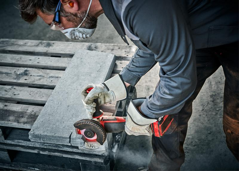 EINHELL PROFESSIONAL AXXIO 18/125 Q - Solo aku úhlová bruska 125 mm (Power X-Change)
